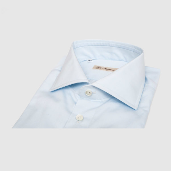 Micro-check fine cotton shirt