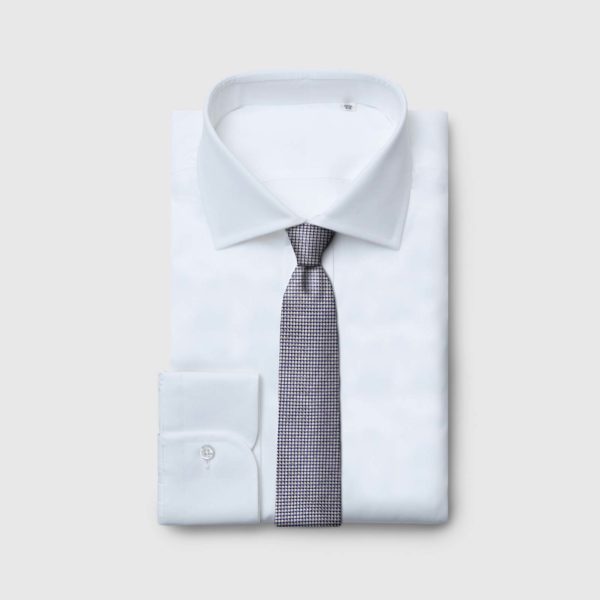 Cravatta 5 pieghe fondo Blu