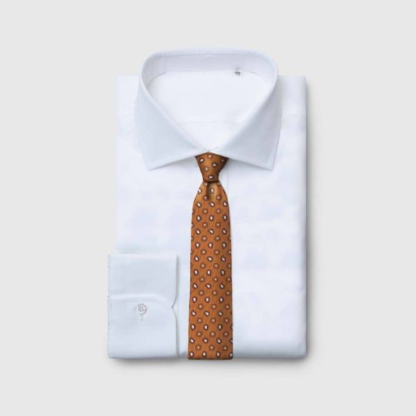 5-Fold Silk Jacquard Tie made by Fumagalli 1891