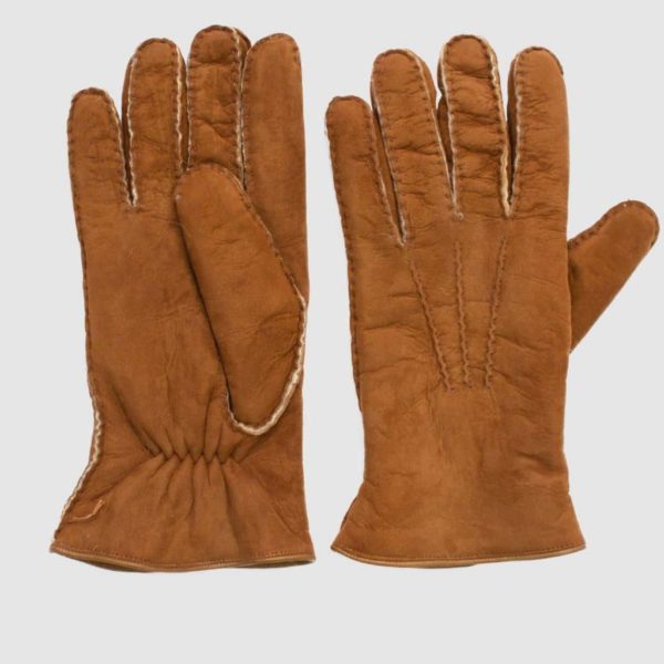 Light brown Shearling Gloves