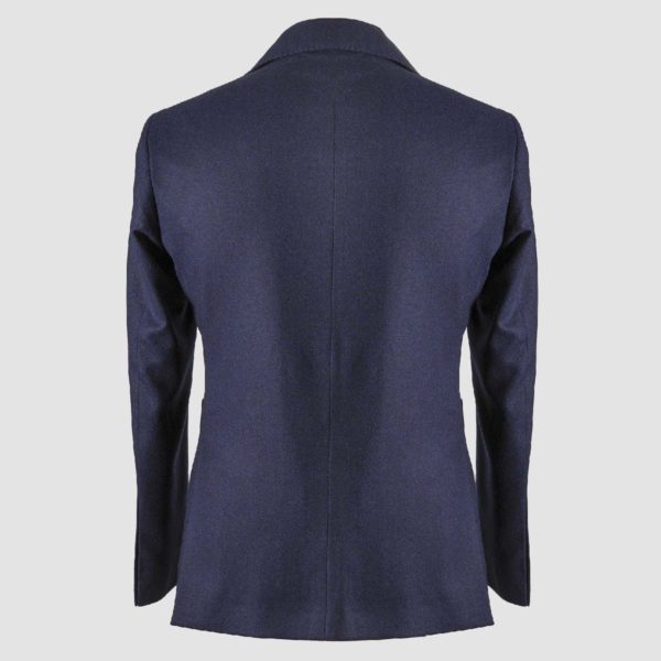 Blue 100% Wool Blazer “Vesuvio ” model