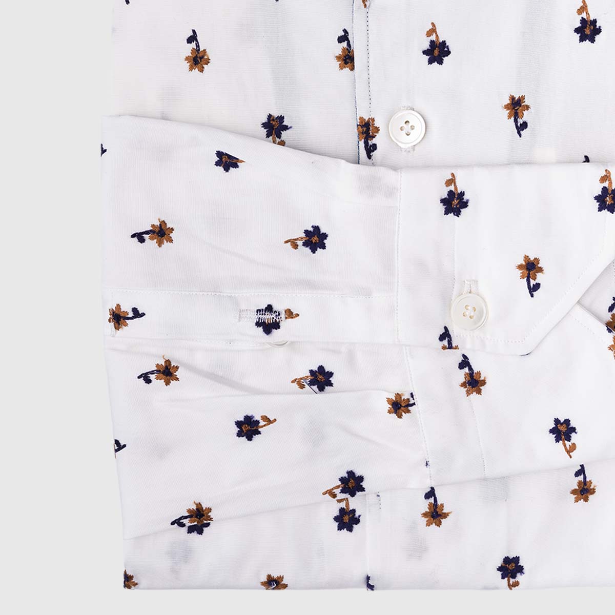 Cervia Polo Shirt in White Flower G. Inglese on sale 2022 2