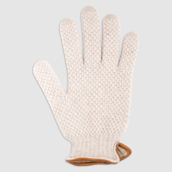 Beige Double Cashmere Glove