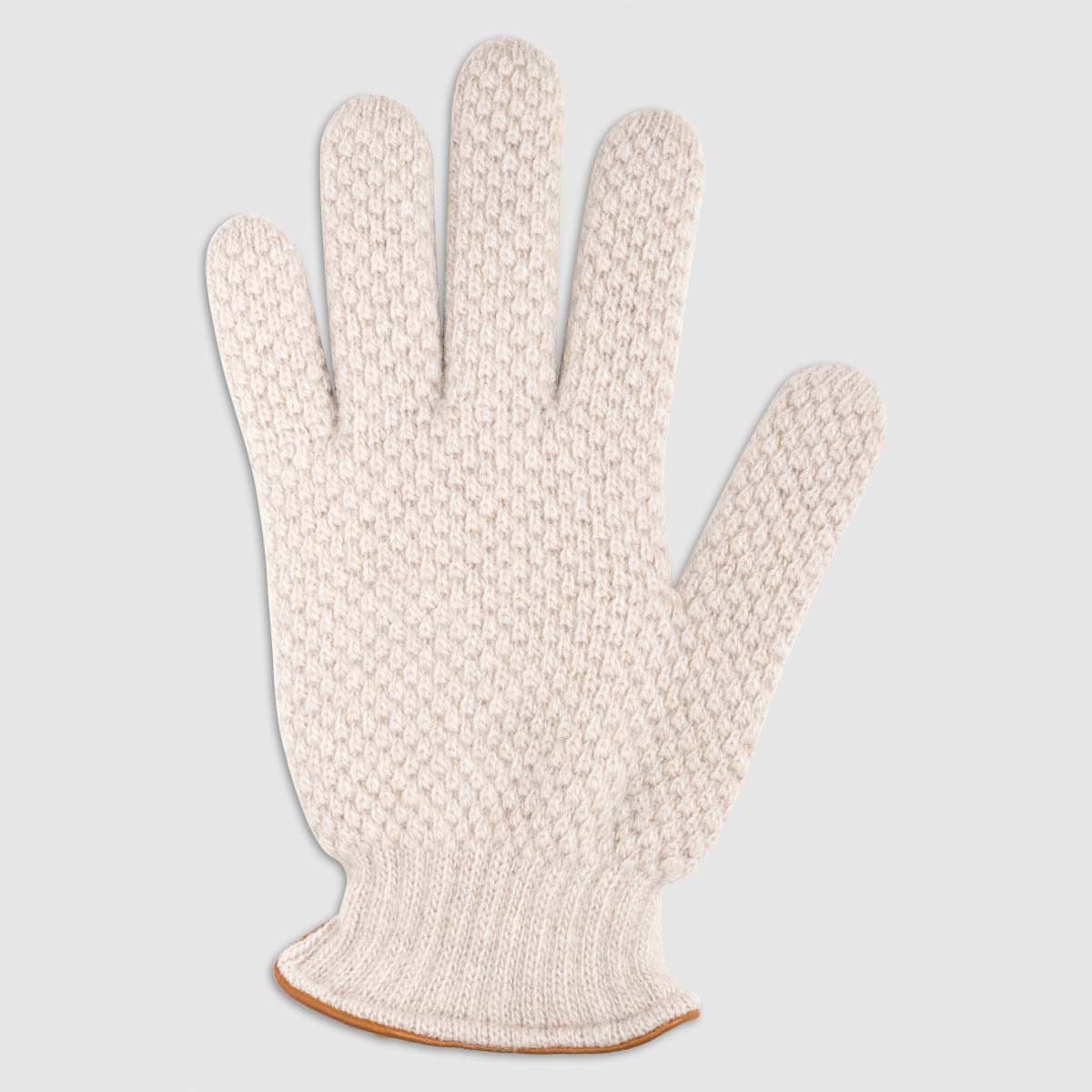 Beige Double Cashmere Glove Alpo Guanti on sale 2022