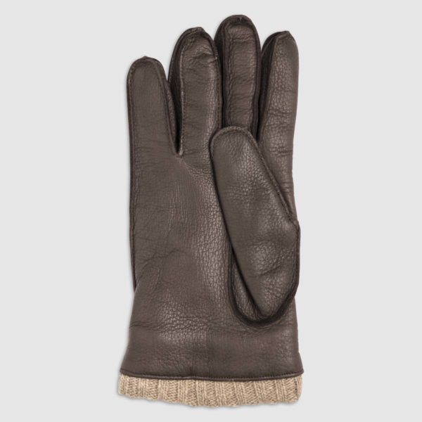 Leather Glove with Cashmere Lining