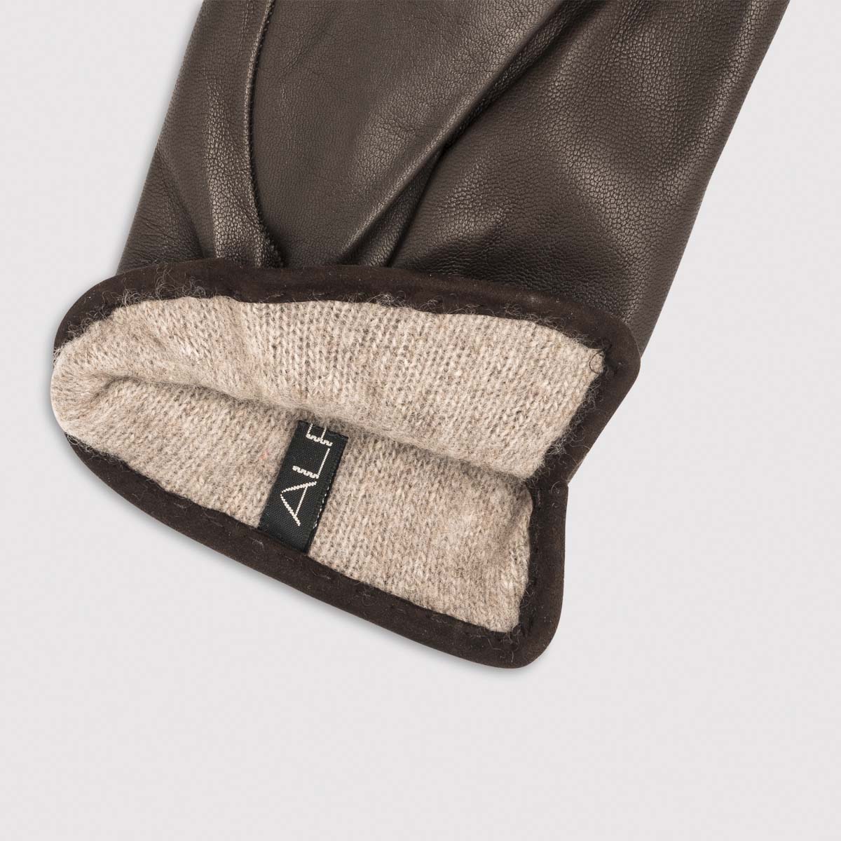 Nappa Leather Glove with Cashmere Lining in Mocca Alpo Guanti on sale 2022 2