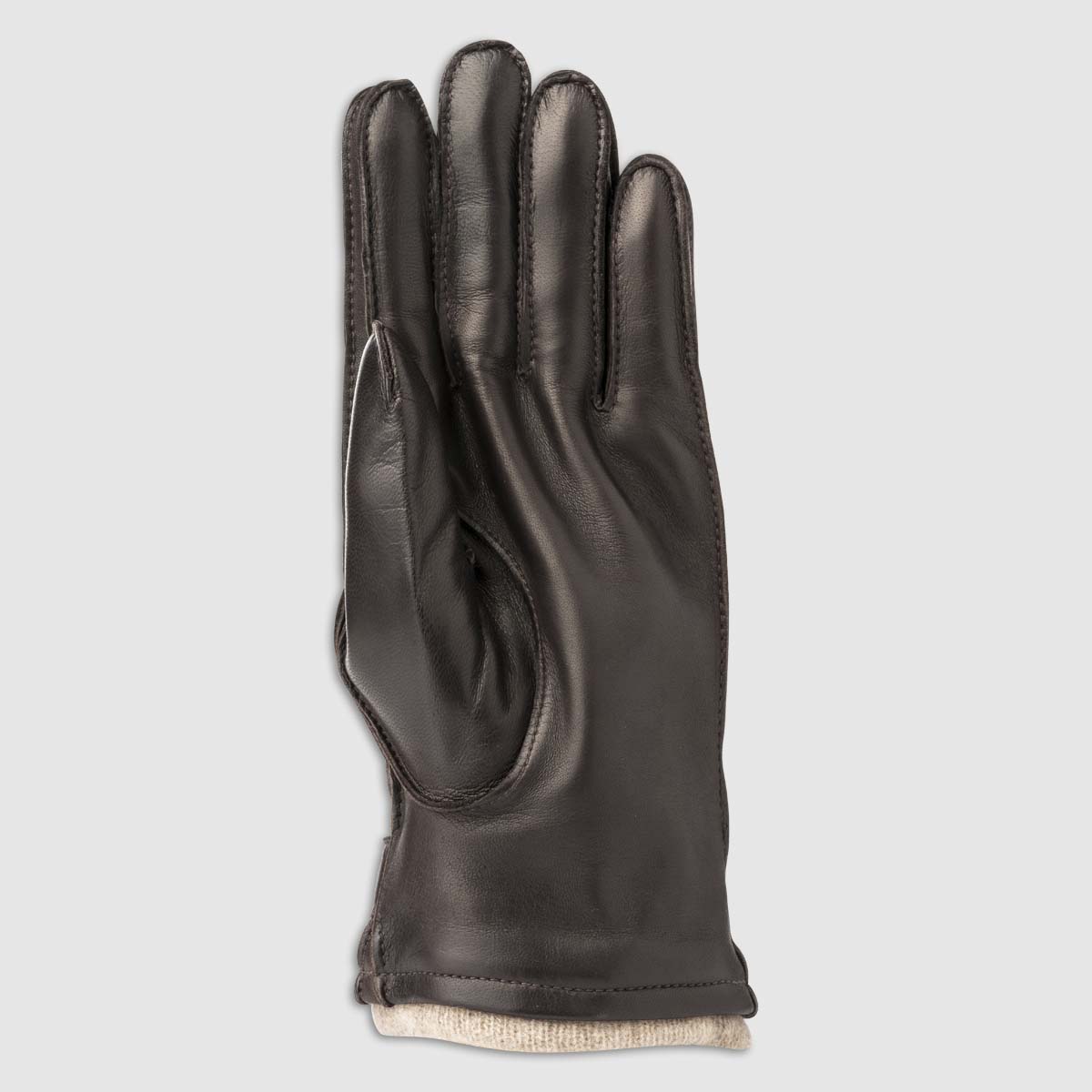Nappa Leather Glove with Cashmere Lining in Mocca Alpo Guanti on sale 2022 2