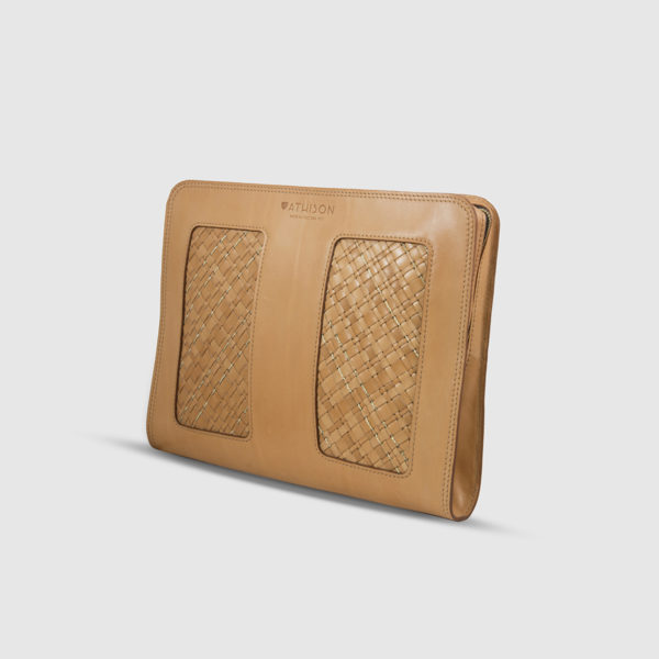 Athison Natural Leather Pouch