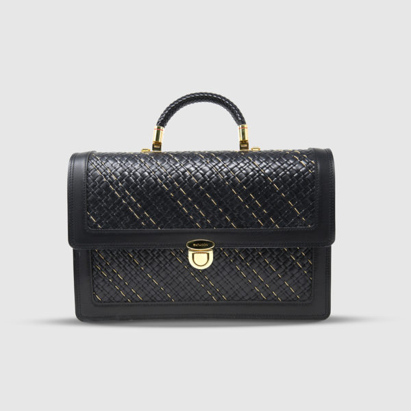 Briefcase Athison in Pelle