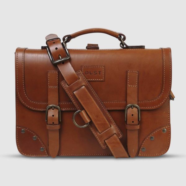 The Dust Company Classic Leather Briefcase