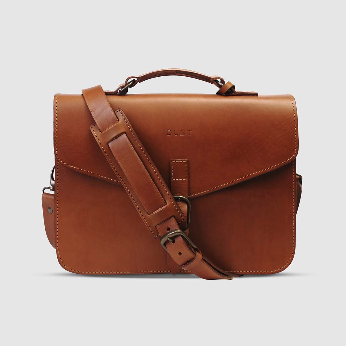 The Dust Company Essential Leather Briefcase The Dust on sale 2022