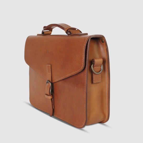 The Dust Company Essential Leather Briefcase