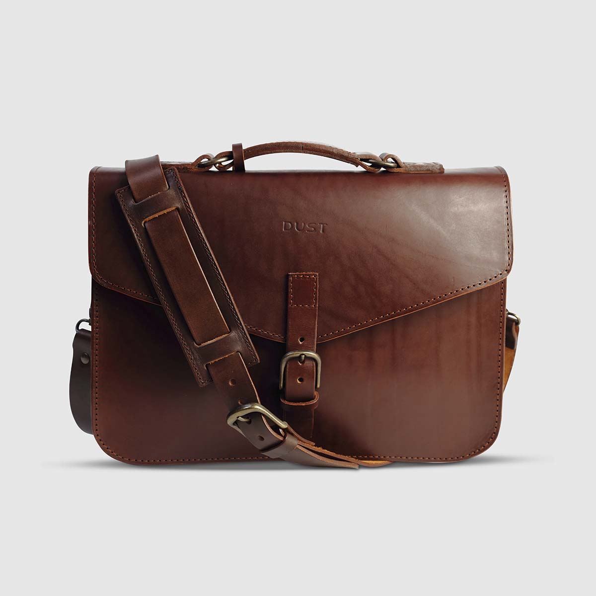 The Dust Company Essential Leather Briefcase The Dust on sale 2022