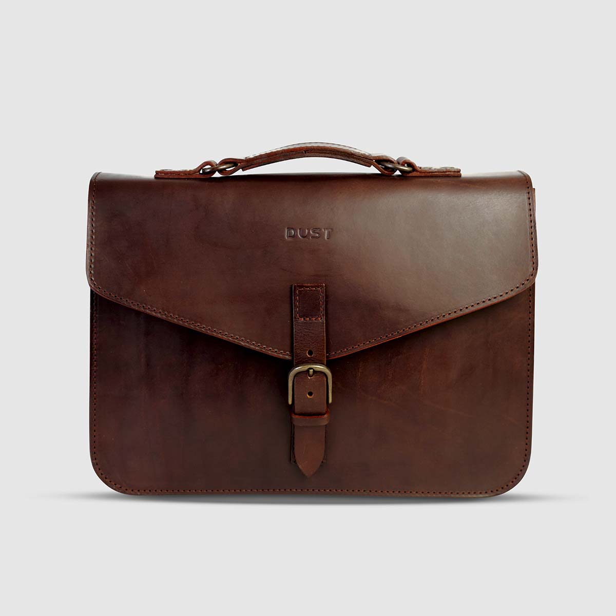 The Dust Company Essential Leather Briefcase The Dust on sale 2022 2