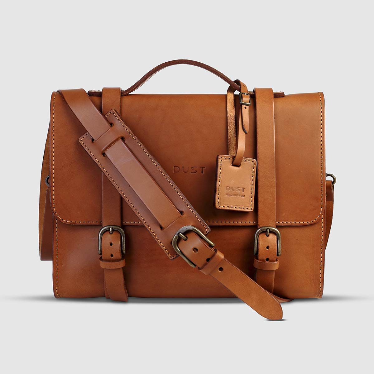 The Dust Company Icons Leather Briefcase