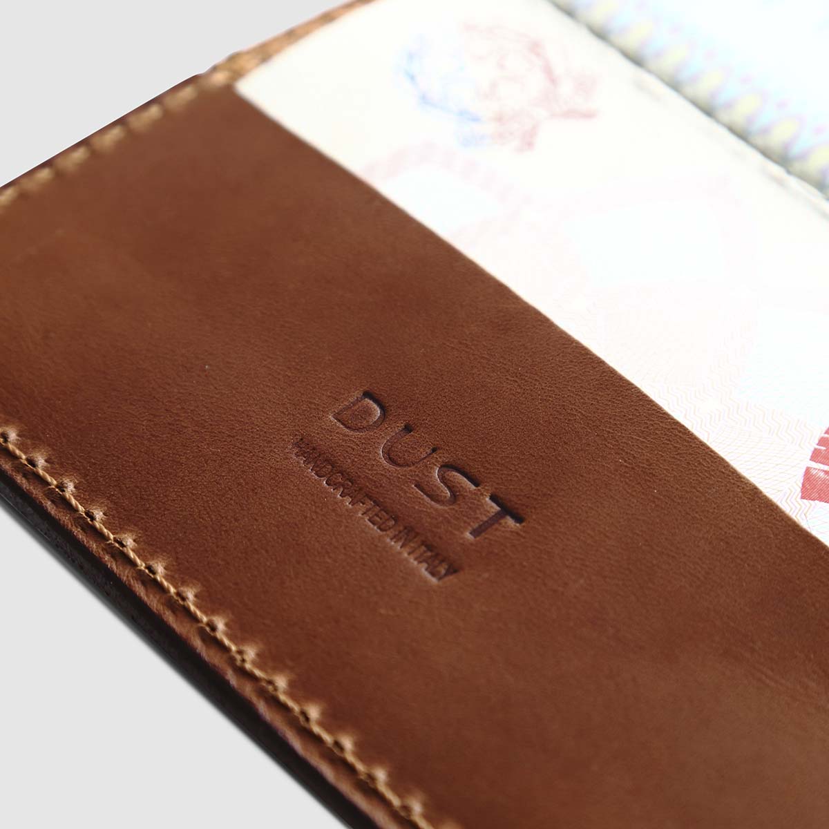 The Dust Company Global Leather Passport Wallet The Dust on sale 2022 2