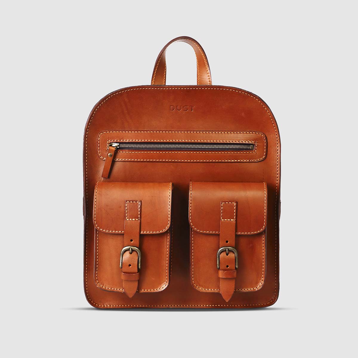 The Dust Company Camp Leather Backpack