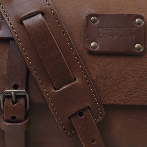 The Dust Company Venture Leather Messenger