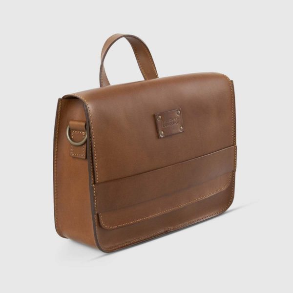 The Dust Company Modern Leather Messenger
