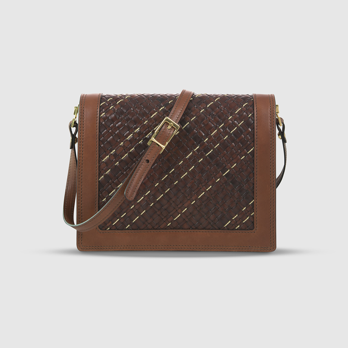 Athison Leather Crossbody Bag Athison on sale 2022