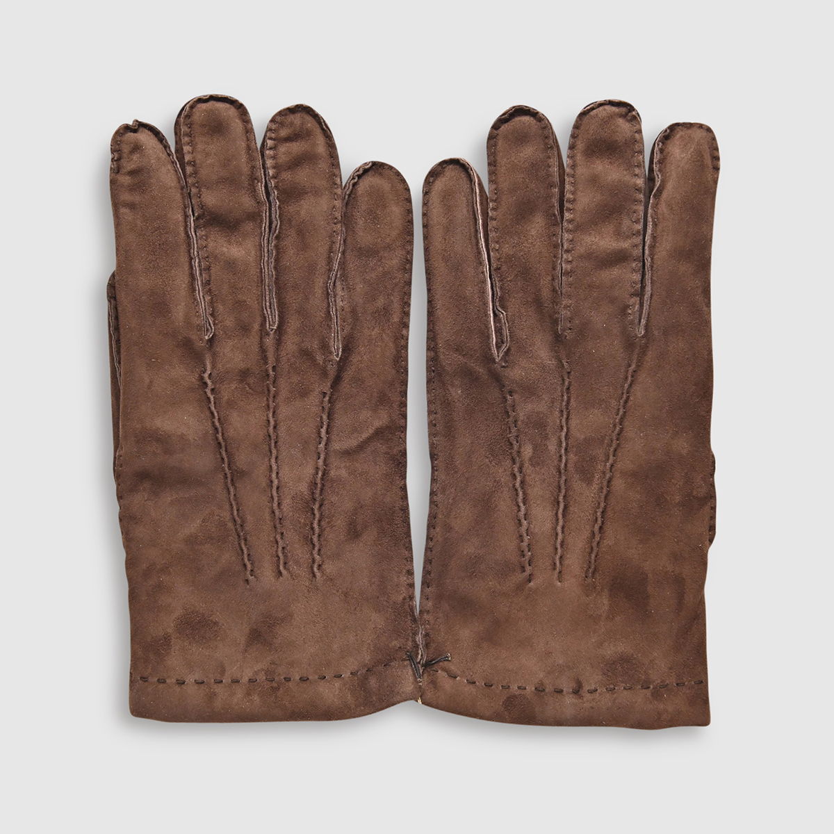 Omega Wool & Choco Suede Glove – 7.5