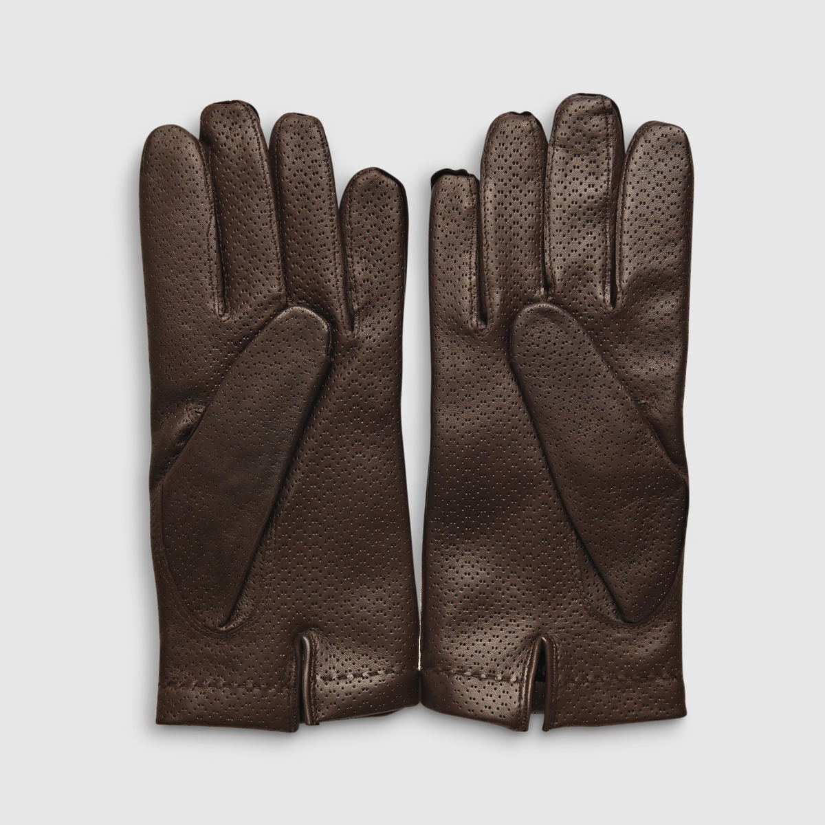 Omega Brown Lambskin & Wool Glove Omega SRL on sale 2022 2