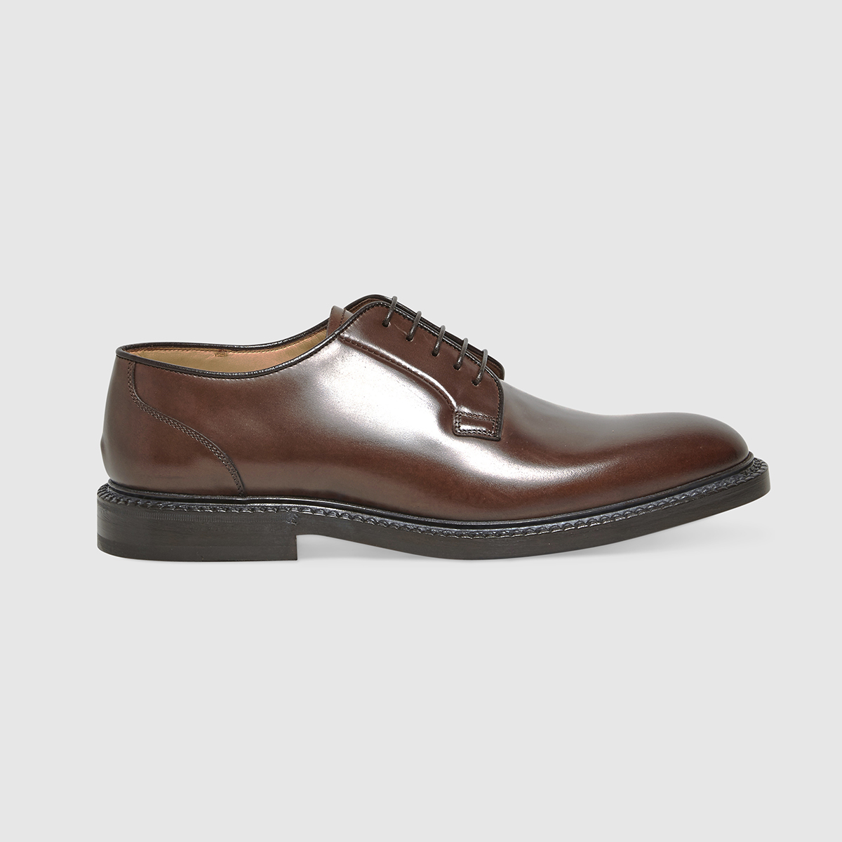 Lace-up Shoes in Brown Calfskin Gruppo Fabi on sale 2022