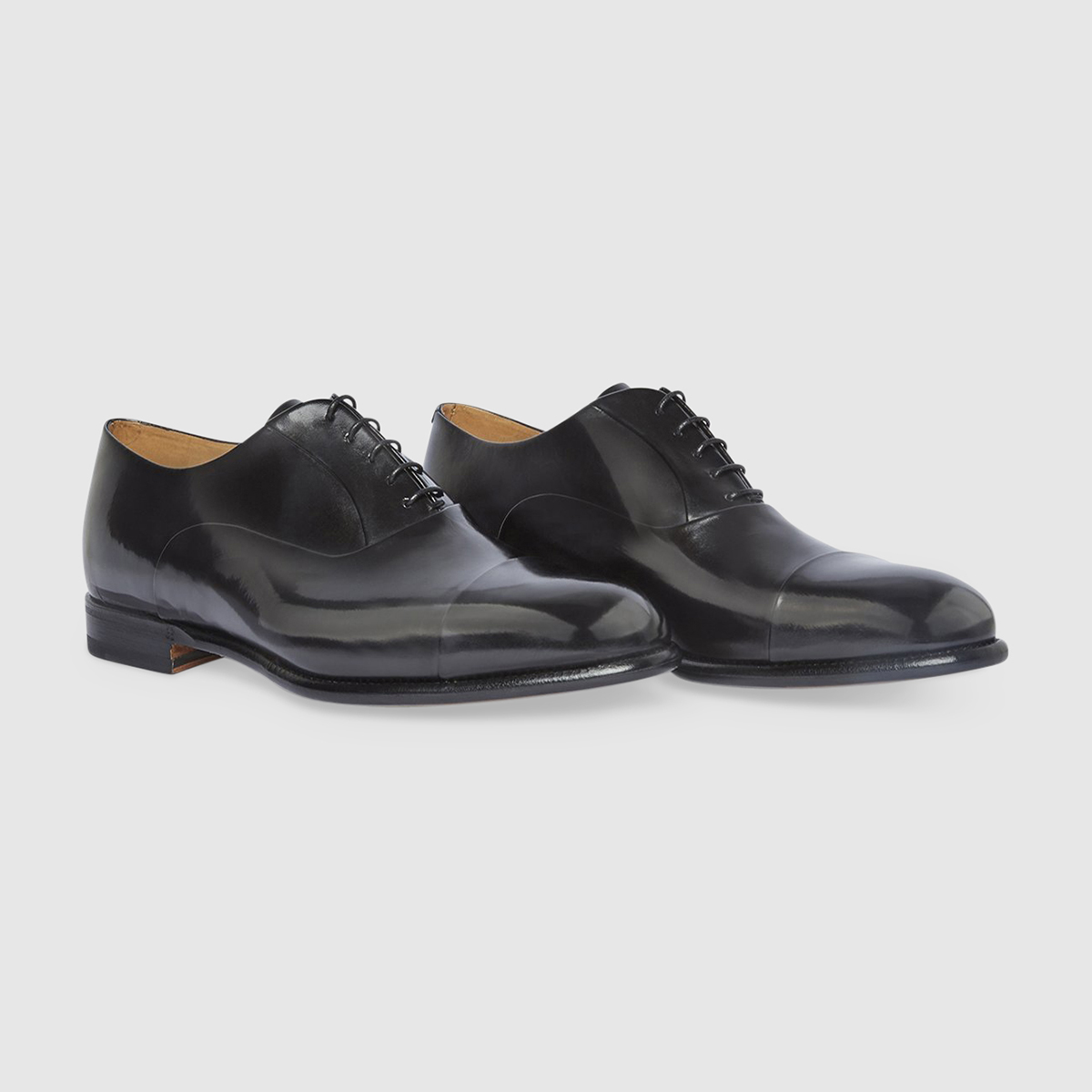 Oxford Shoe in Black Calf Leather Gruppo Fabi on sale 2022 2
