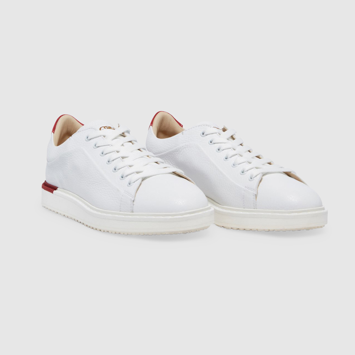 Sneaker in White/Red Buckskin Gruppo Fabi on sale 2022 2
