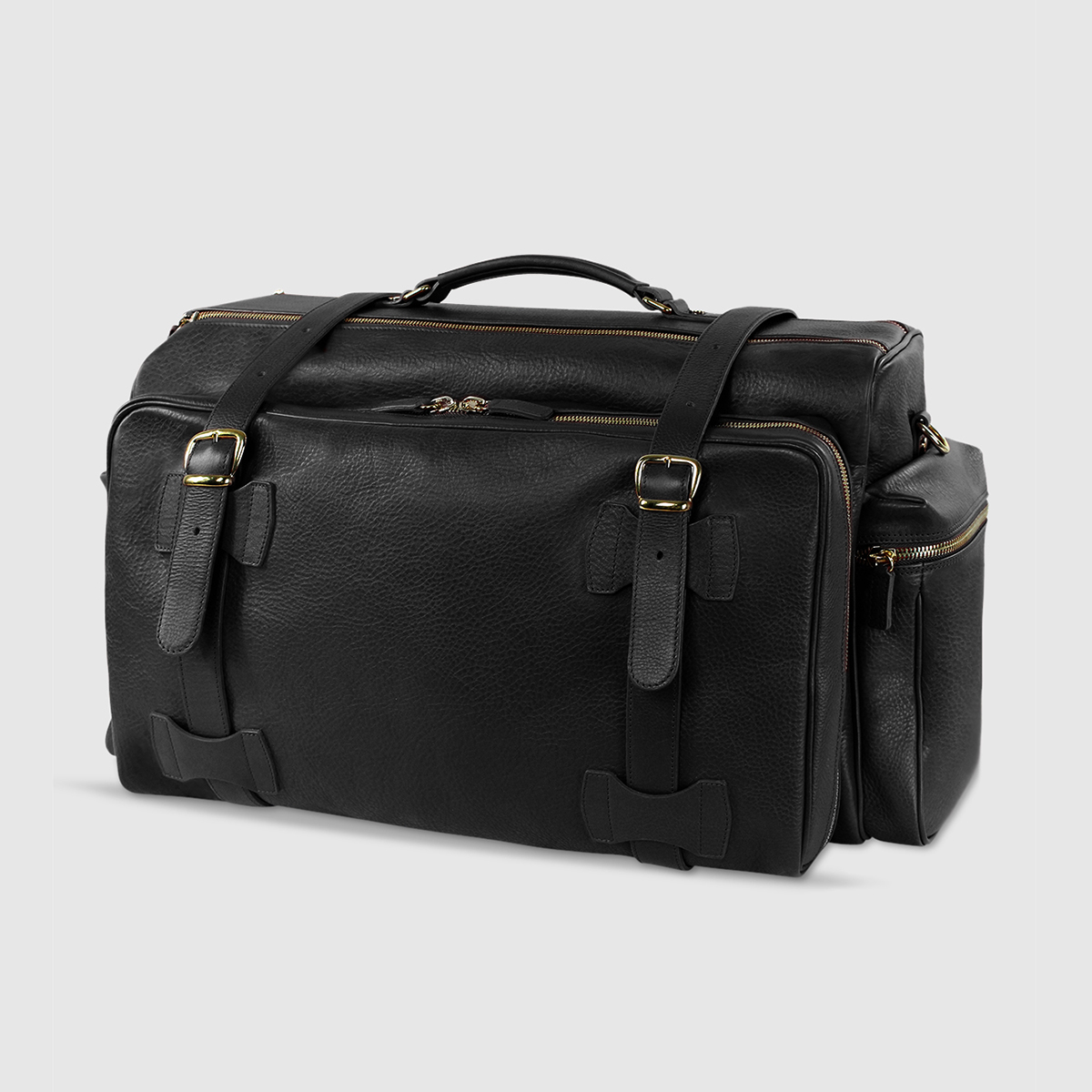 Terrida Leather Weekender Luggage Bag Terrida on sale 2022