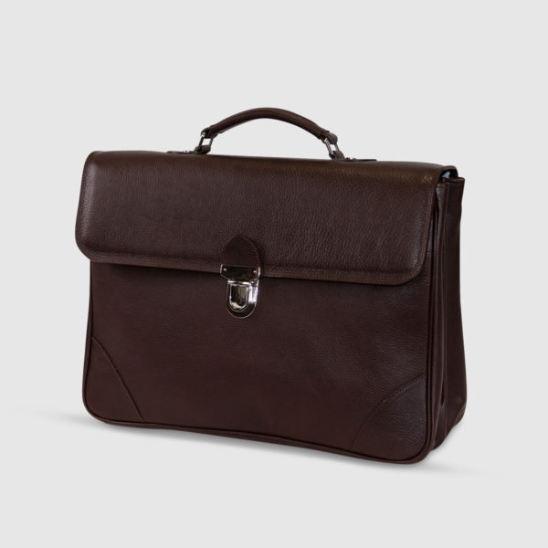 Terrida Leather Medium Briefcase