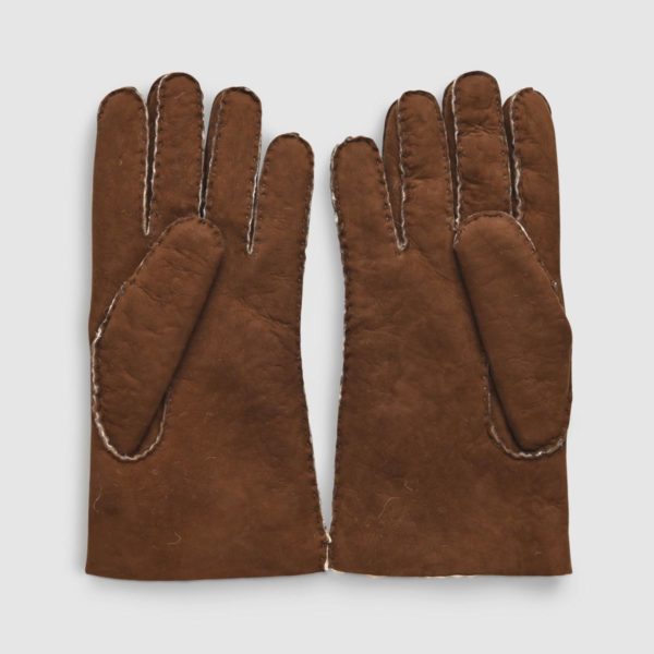 Omega Brown Nikol’s Sheepskin Glove