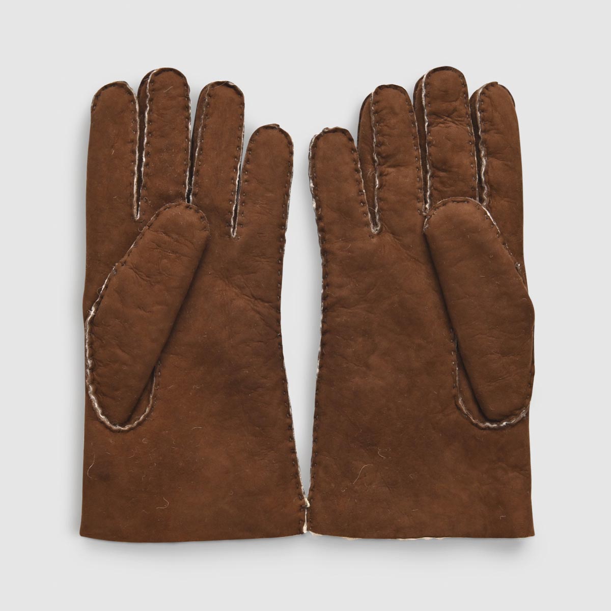 Omega Brown Nikol’s Sheepskin Glove Omega SRL on sale 2022 2