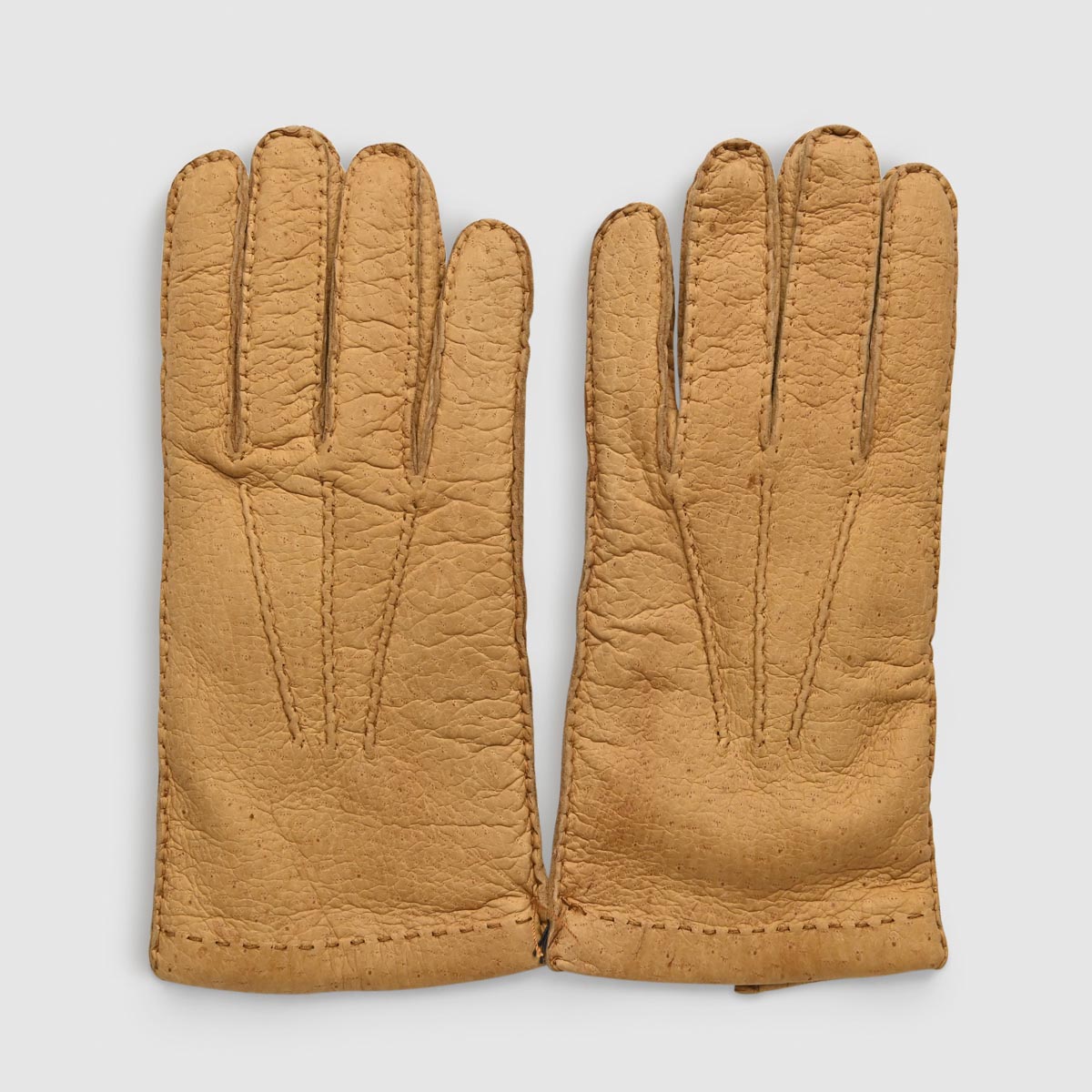 Omega Cashmere & Peccary Leather Glove Omega SRL on sale 2022