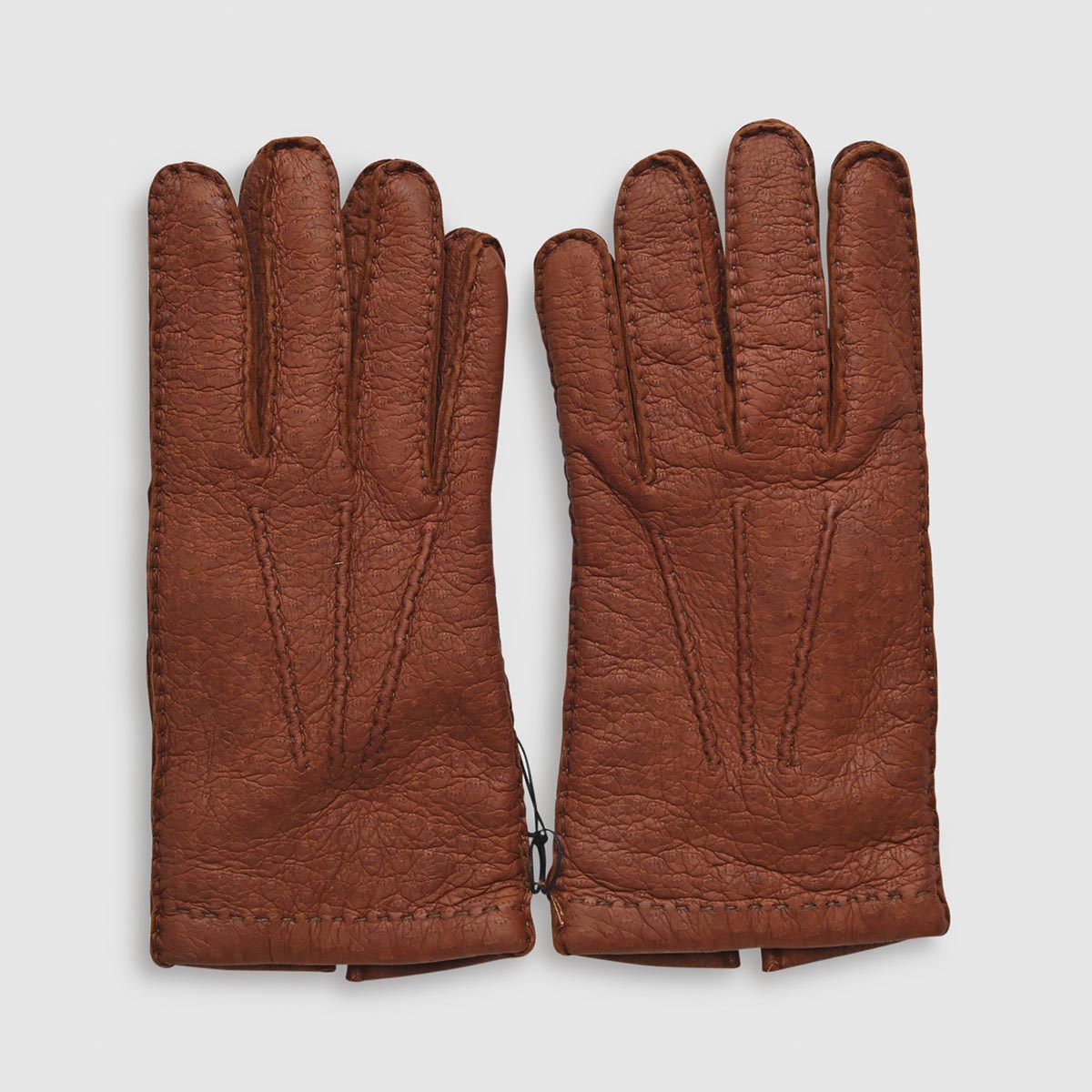 Omega Cashmere & Peccary Leather Glove – 9