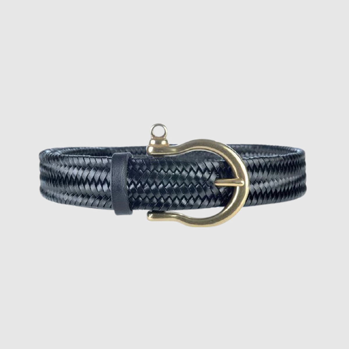 Black Navigator Woven Belt – L-XL