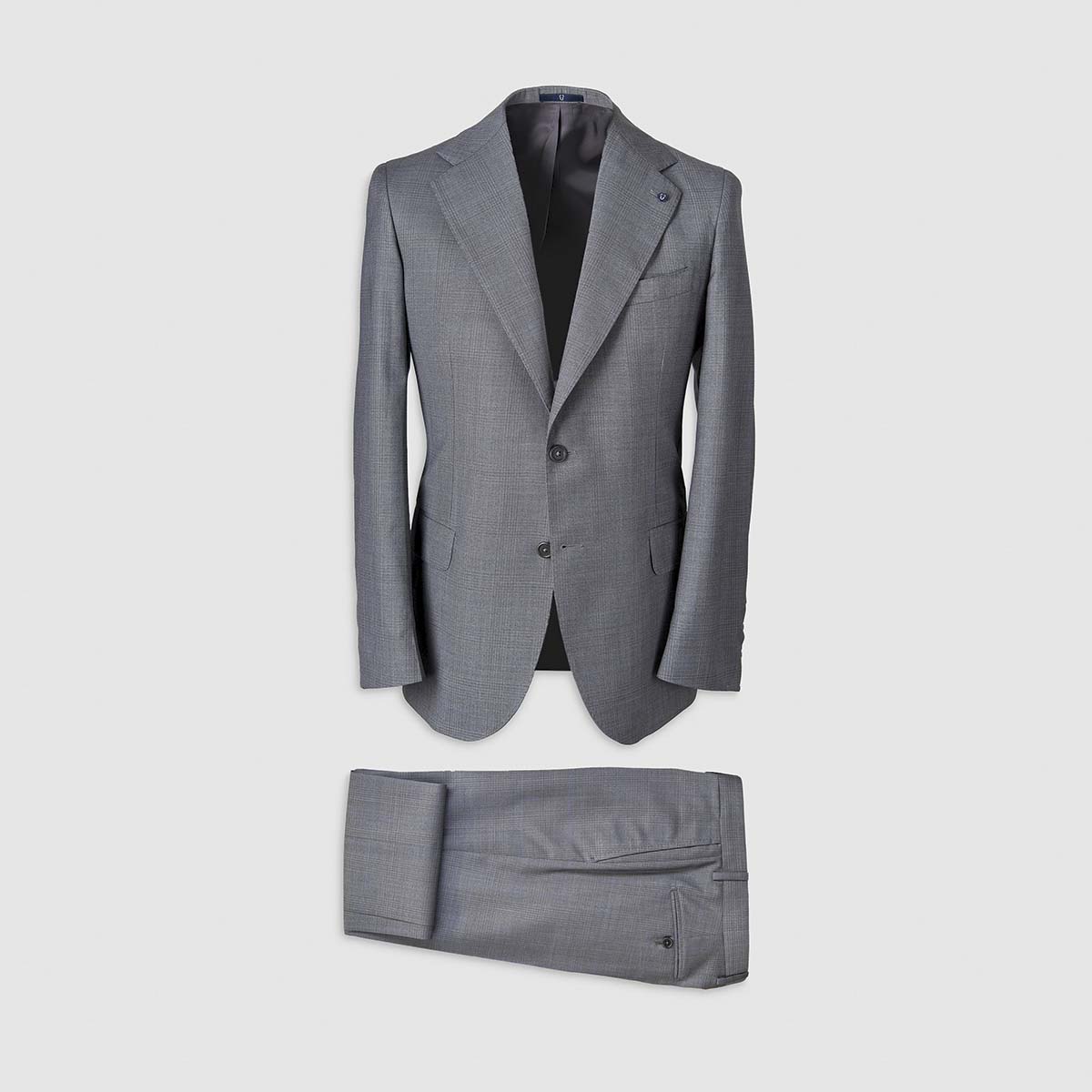 Grey Smart Suit in 130s Four Seasons Wool Melillo 1970 on sale 2022