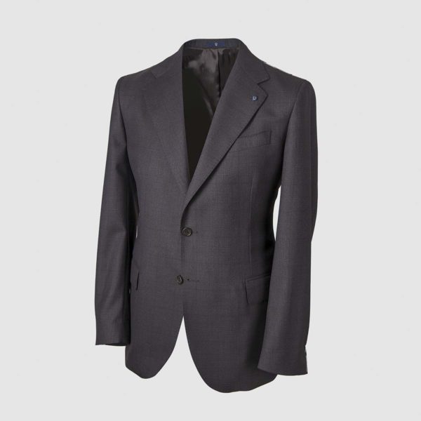 Smart Suit in Dark Grey 130s Four Seasons Wool