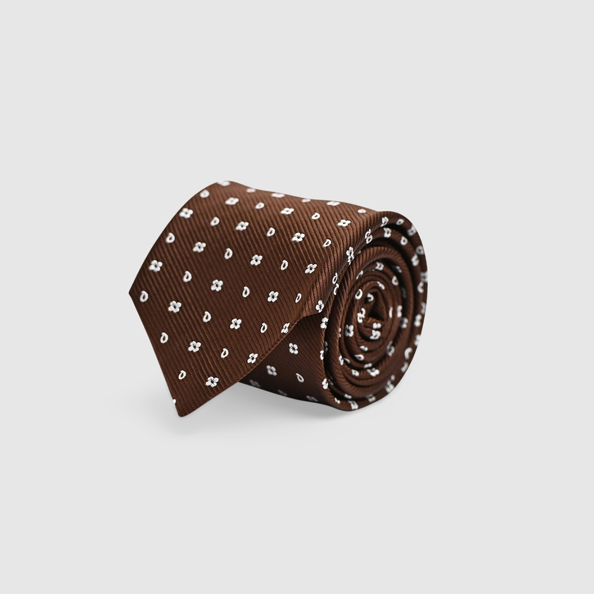 100% Silk Jacquard Tie with Iconic Patterns
