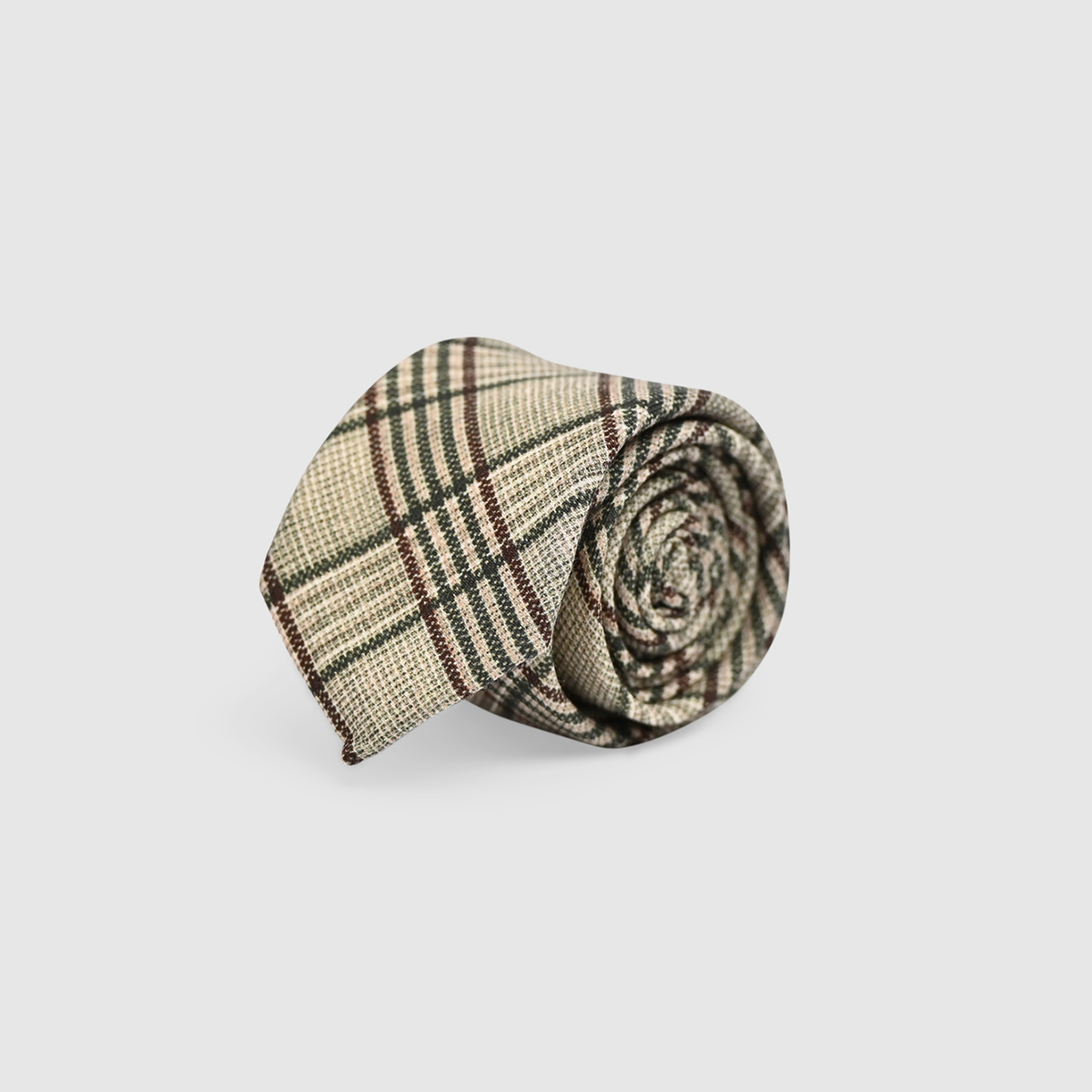 100% Tartan Wool Tie