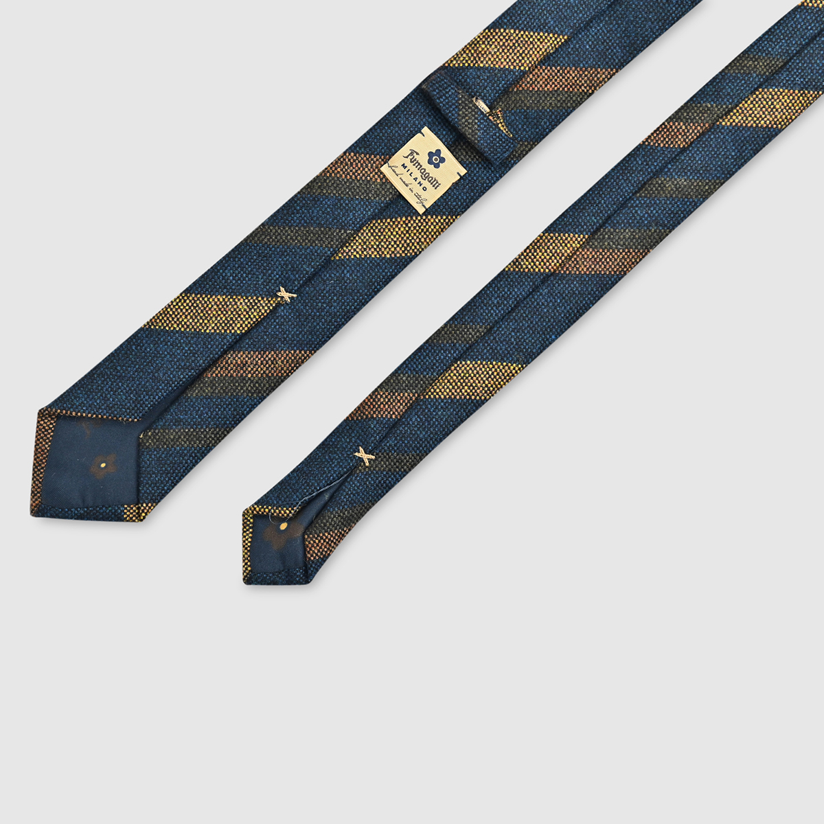 100% Regimental Wool Tie Vergine Fumagalli 1891 on sale 2022 2