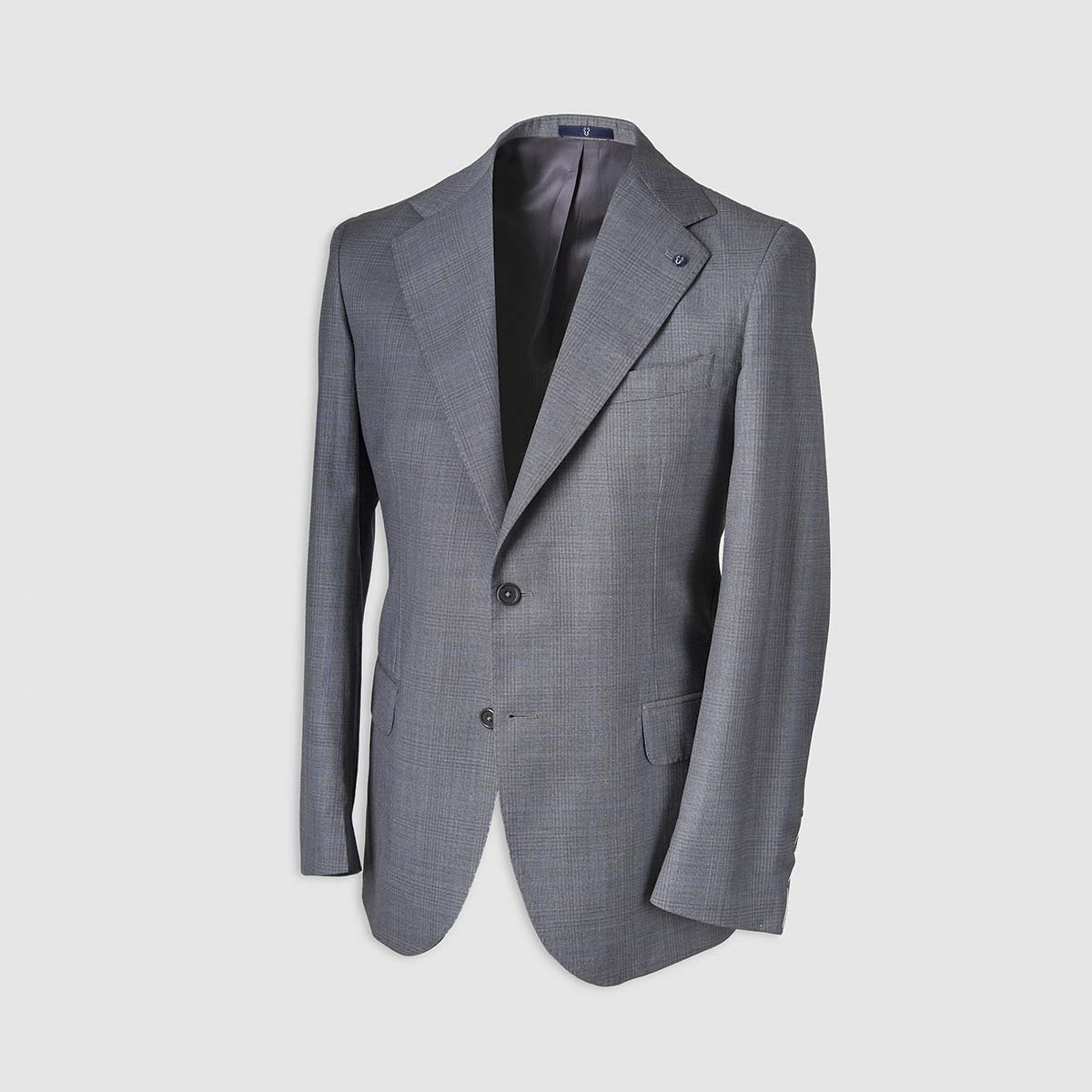Grey Single-Breasted Blazer in 130s Four Seasons Wool Melillo 1970 on sale 2022 2