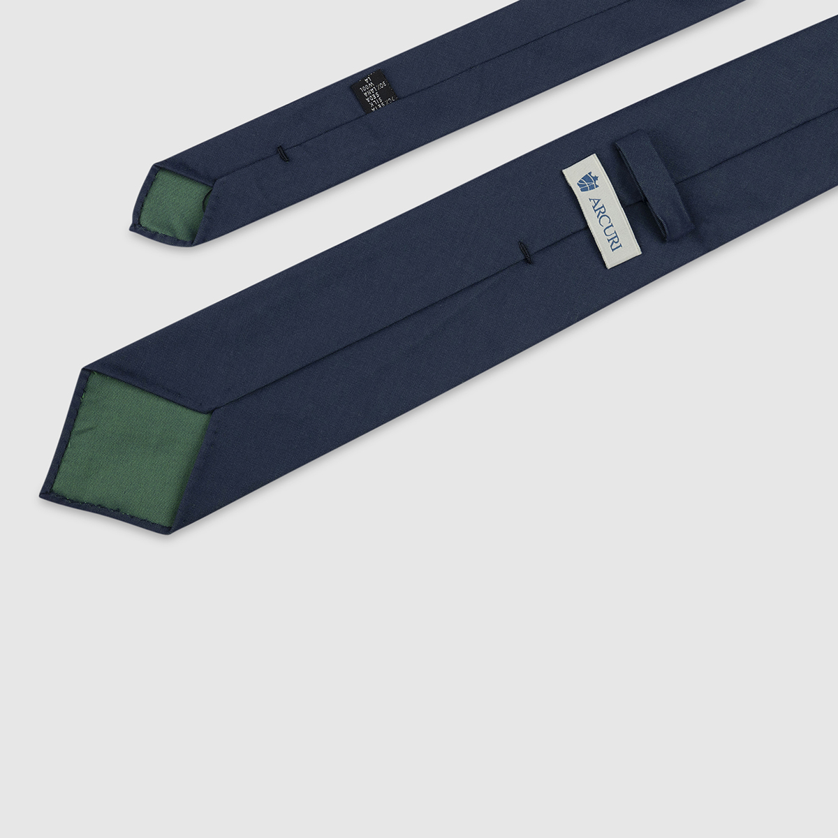 Blue 3-Fold Wool Tie Arcuri on sale 2022 2
