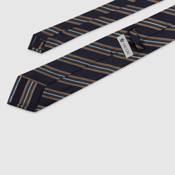 3-Fold Regimental Silk Tie