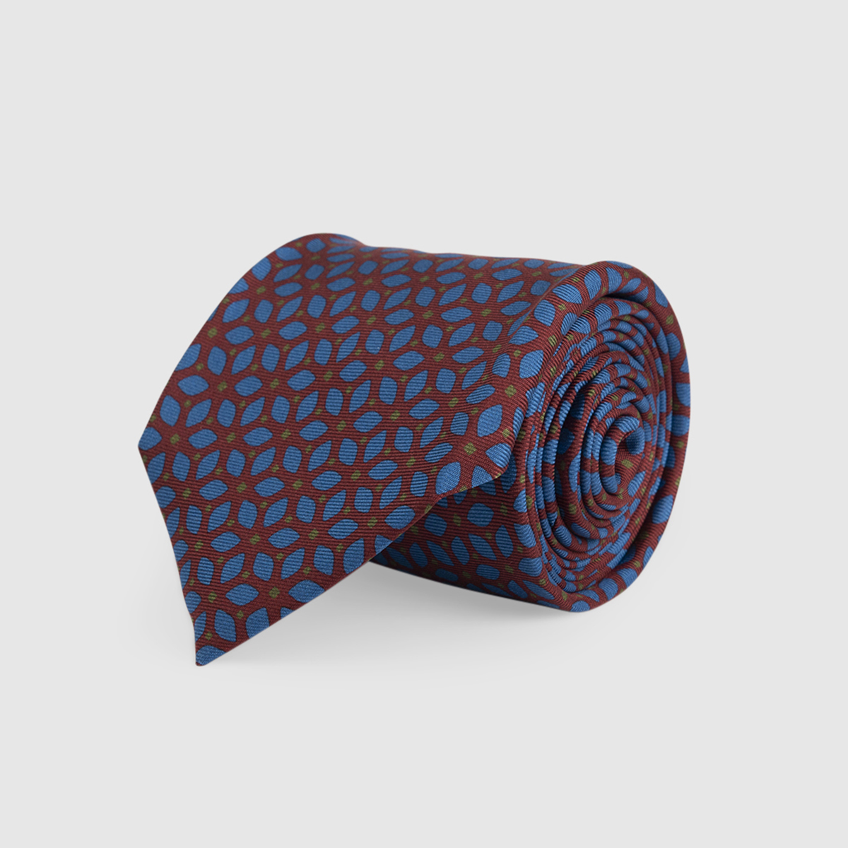 Ocher 3-Fold Silk Tie