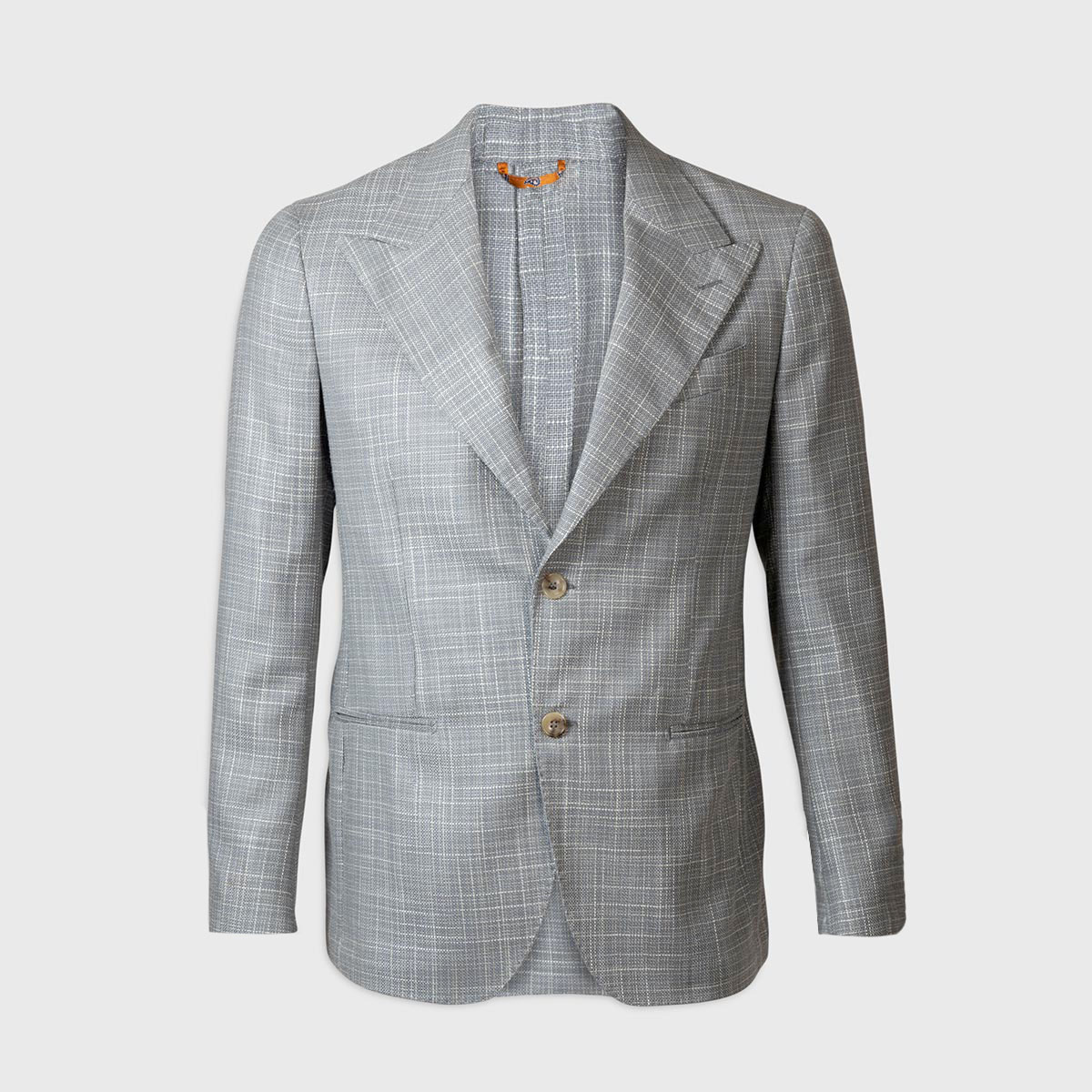 Single-breasted unlined jacket in 130’S Wool – Grey Melillo 1970 on sale 2022