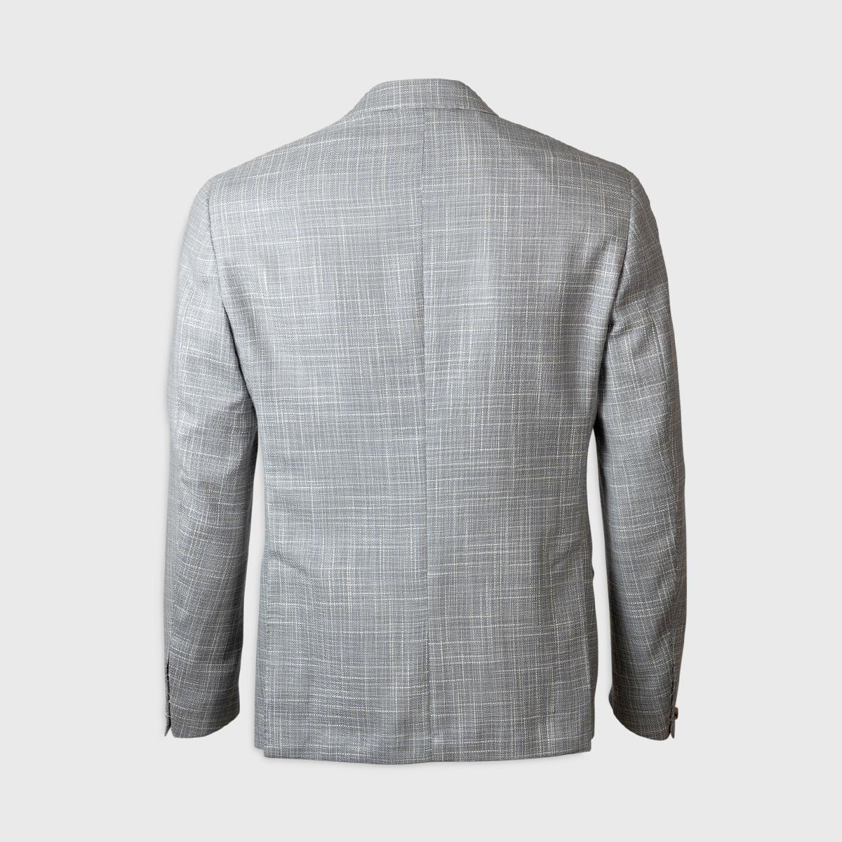 Single-breasted unlined jacket in 130’S Wool – Grey Melillo 1970 on sale 2022 2