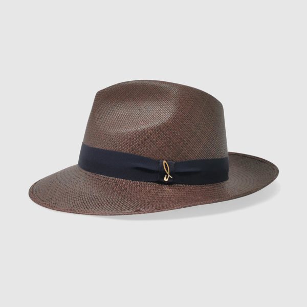 Medium Wing Drop Hat – Chocolate