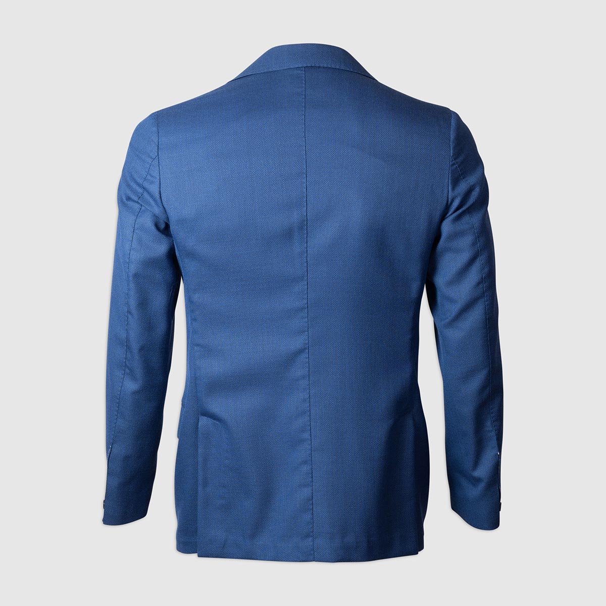 Half-lined Double-Breasted Jacket in 130’S Wool – Blue Melillo 1970 on sale 2022 2