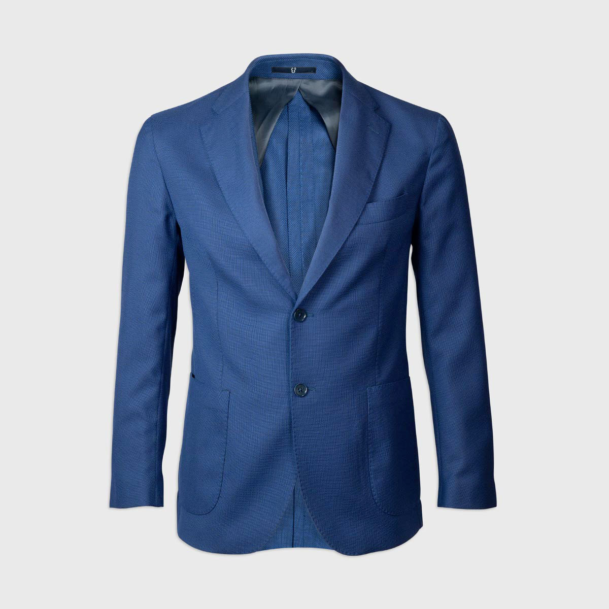 Half-lined Single-breasted jacket in Wool, Silk and Linen – Navy Melillo 1970 on sale 2022